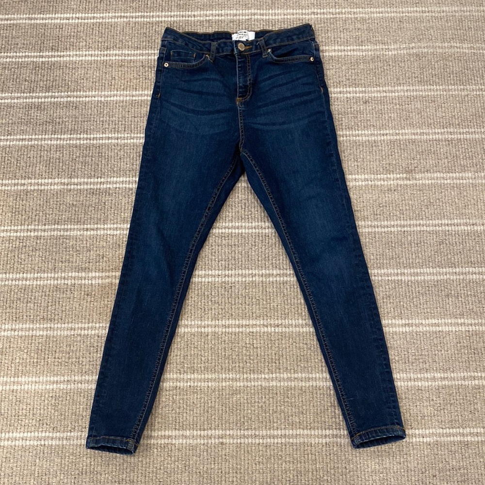 Miss Selfridge Dark Wash Denim Jeggings